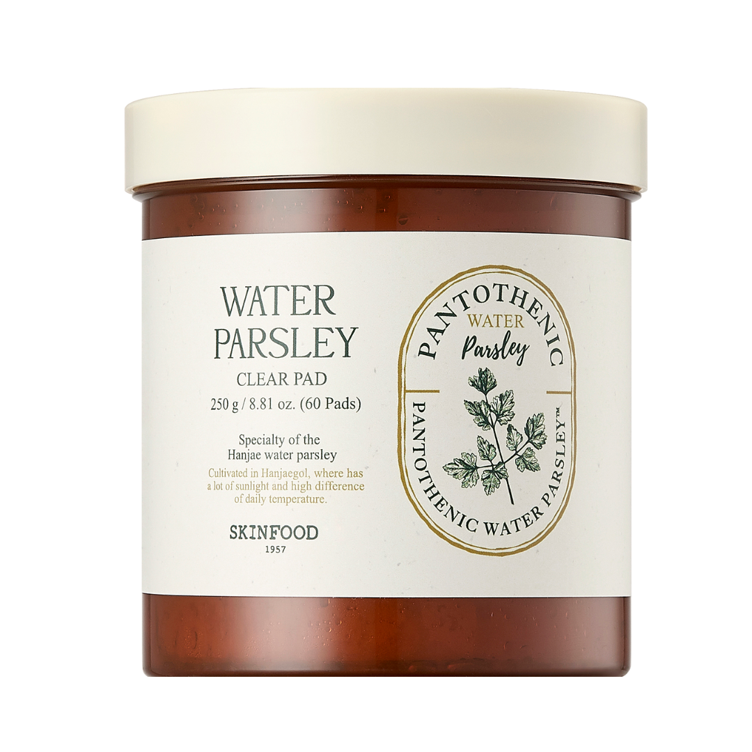 SKINFOOD – Pantothenic Water Parsley Clear Pad (60pcs)