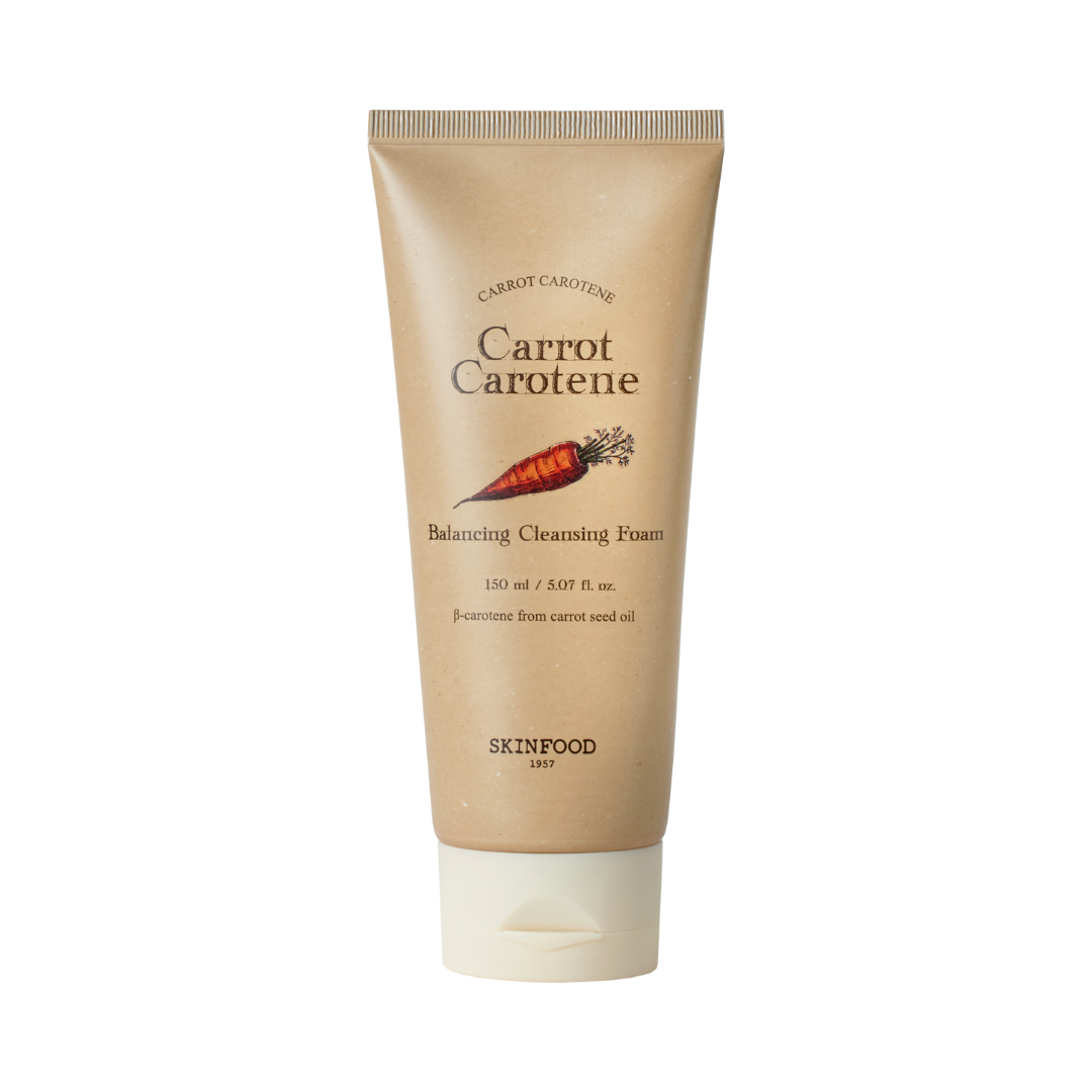 SKINFOOD – Carrot Carotene Balancing Cleansing Foam