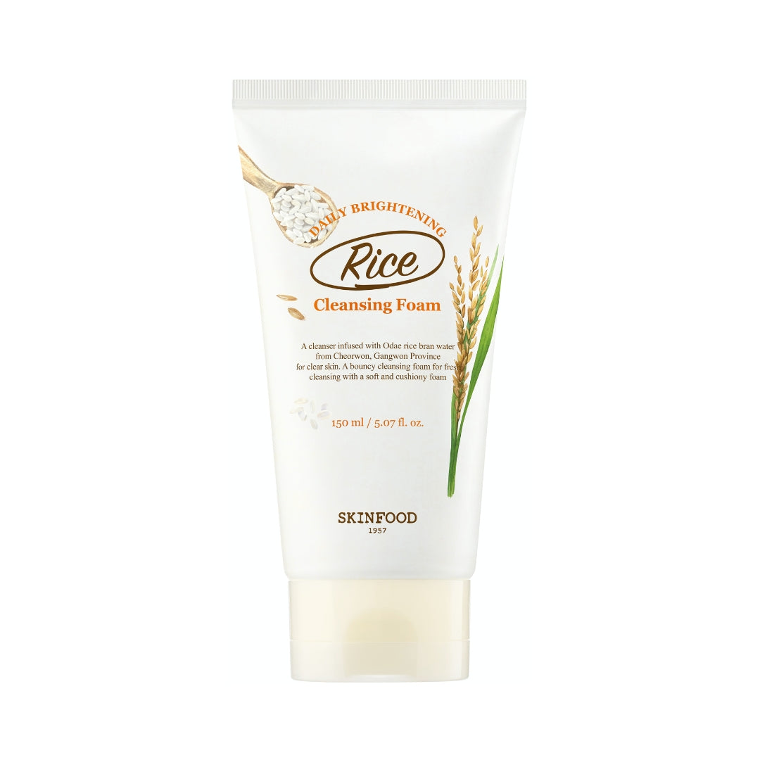 SKINFOOD - Rice Daily Brightening Cleansing Foam