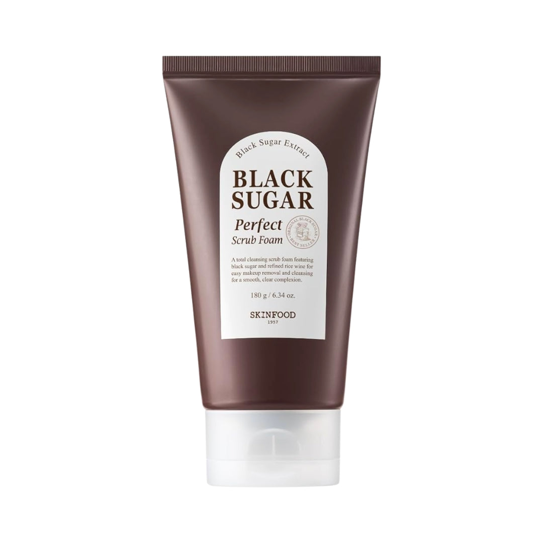 SKINFOOD – Black Sugar Perfect Scrub Foam