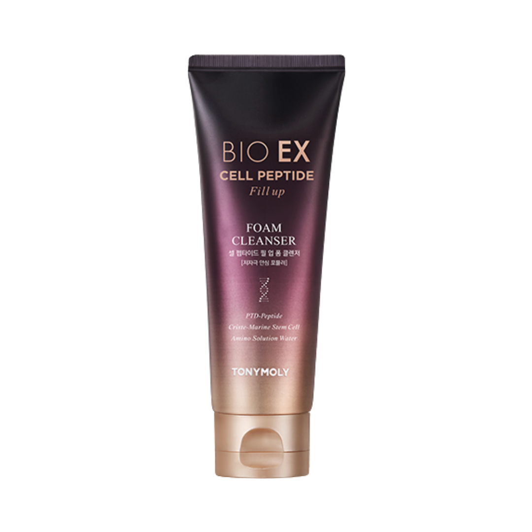 TONYMOLY - Bio Ex Cell Peptide Fill Up Foam Cleanser