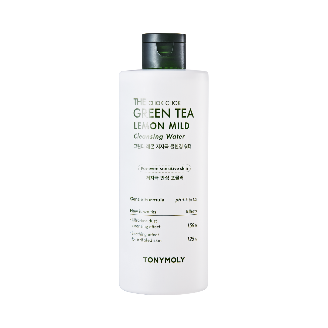 TONYMOLY – The Chok Chok Green Tea Lemon Cleansing Water