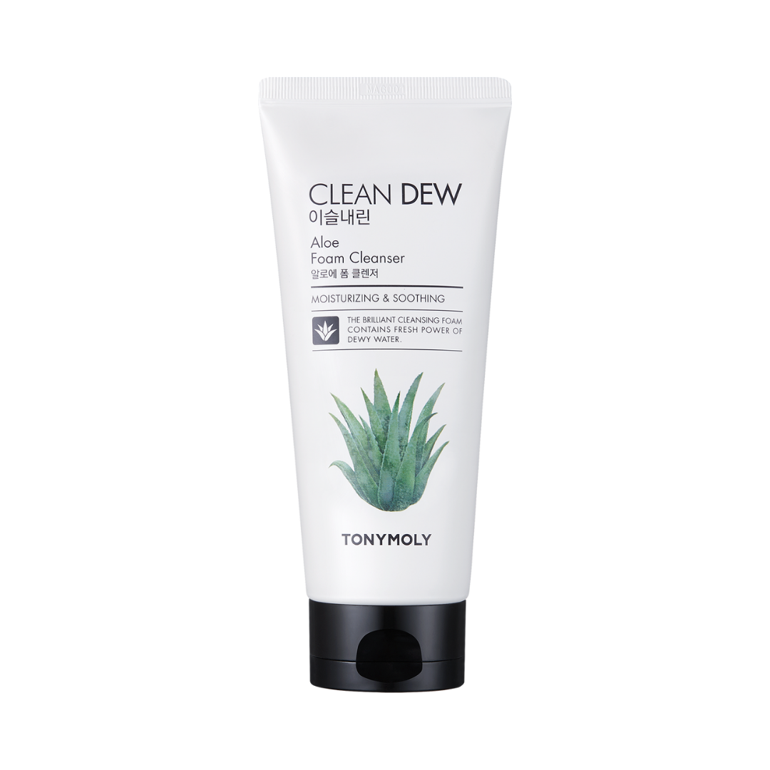 TONYMOLY - Clean Dew Aloe Foam Cleanser