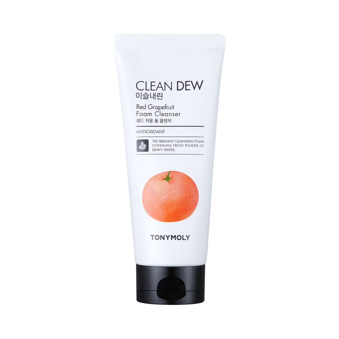 TONYMOLY - Clean Dew Red Grapefruit Foam Cleanser