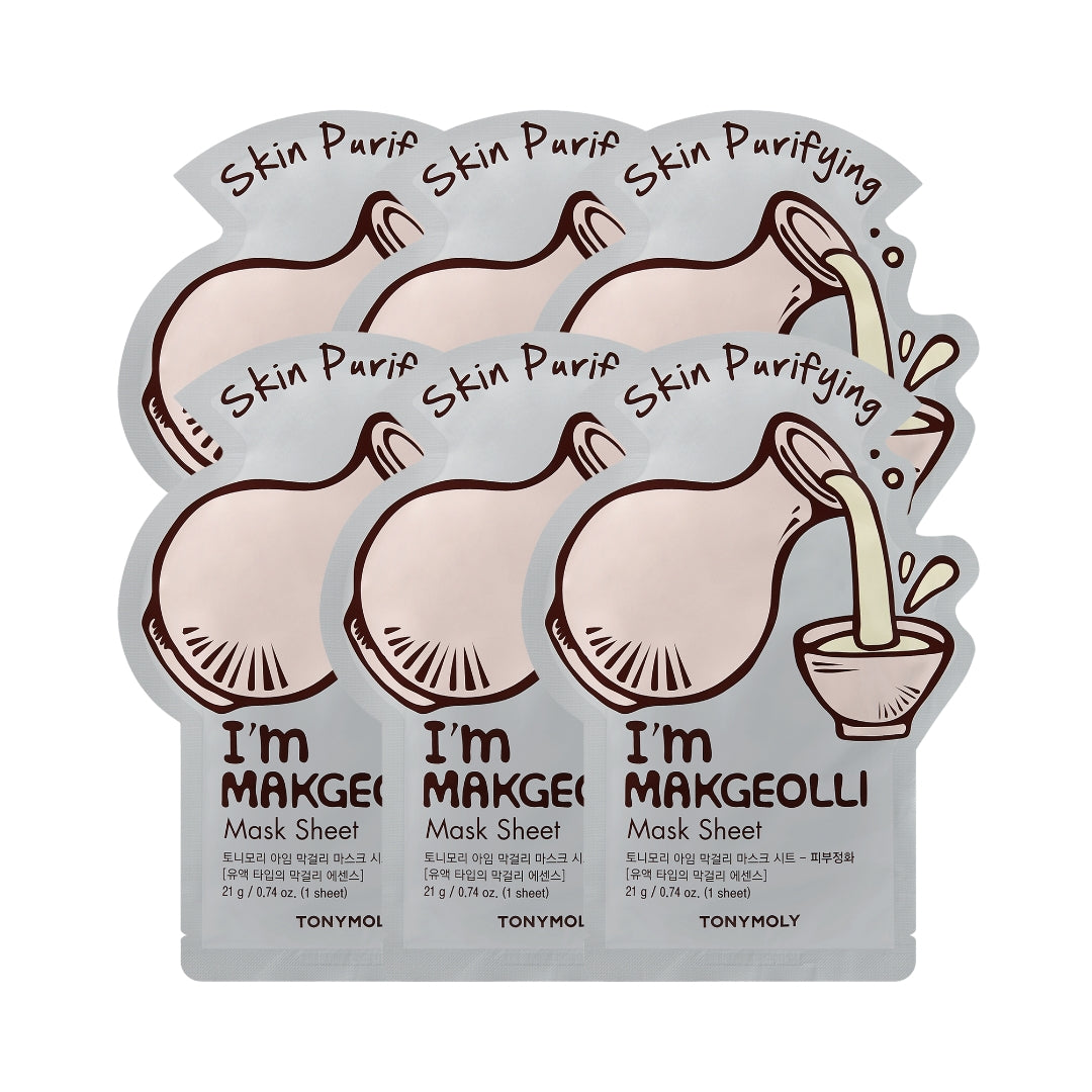 TONYMOLY - I'm Makgeolli Mask Sheet 5+1