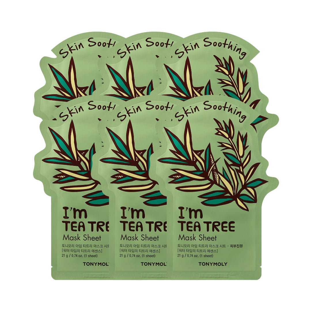 TONYMOLY - I'm Tea Tree Mask Sheet 5+1