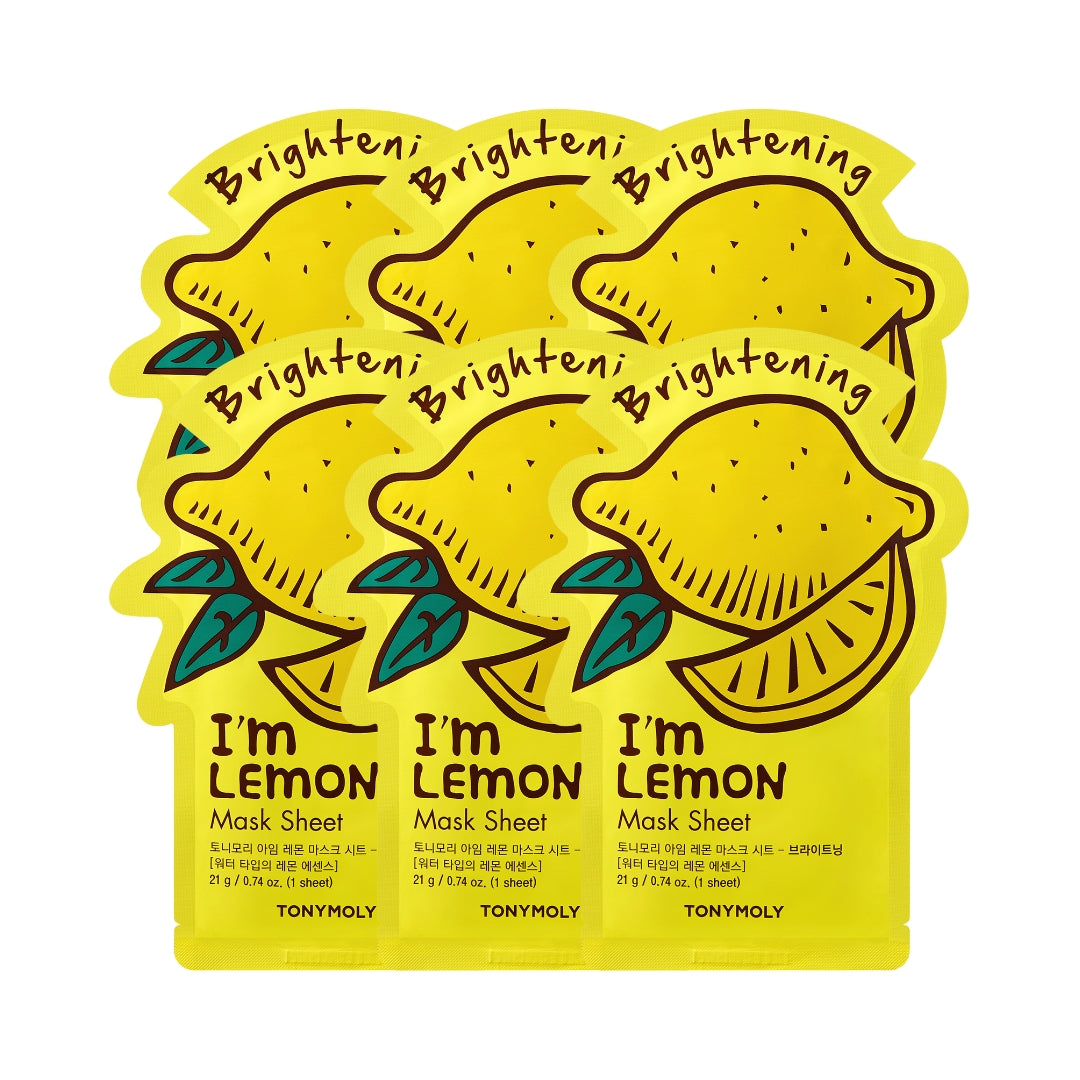 TONYMOLY - I'm Lemon Mask Sheet 5+1