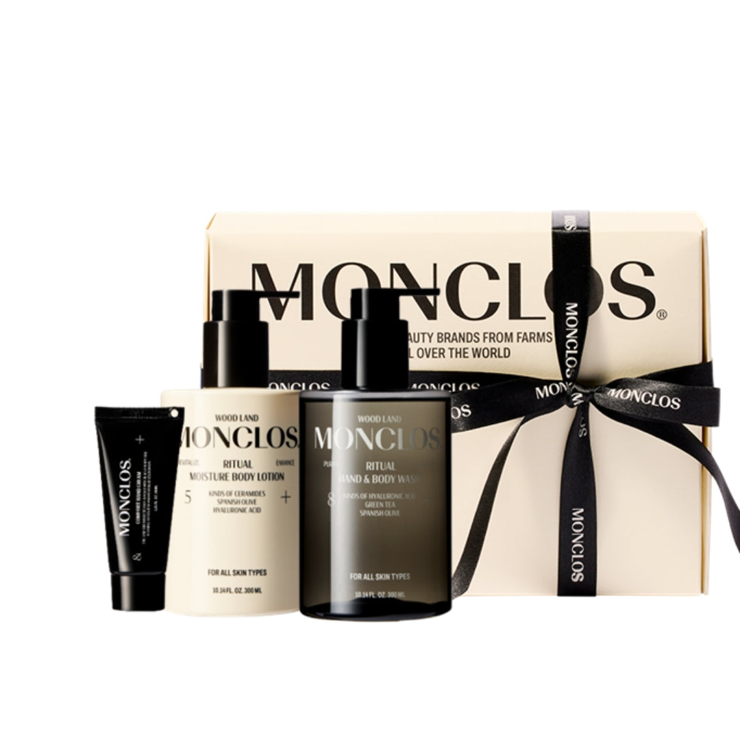 MONCLOS – Body Care Set (Body Wash, Lotion & Hand Cream)