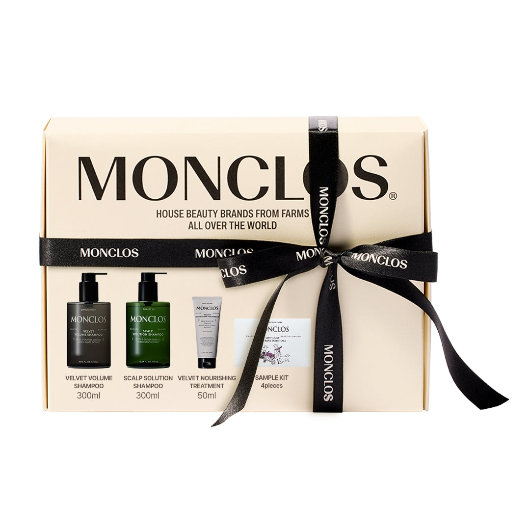 MONCLOS – Haircare Set (Shampoo Duo & Treatment)