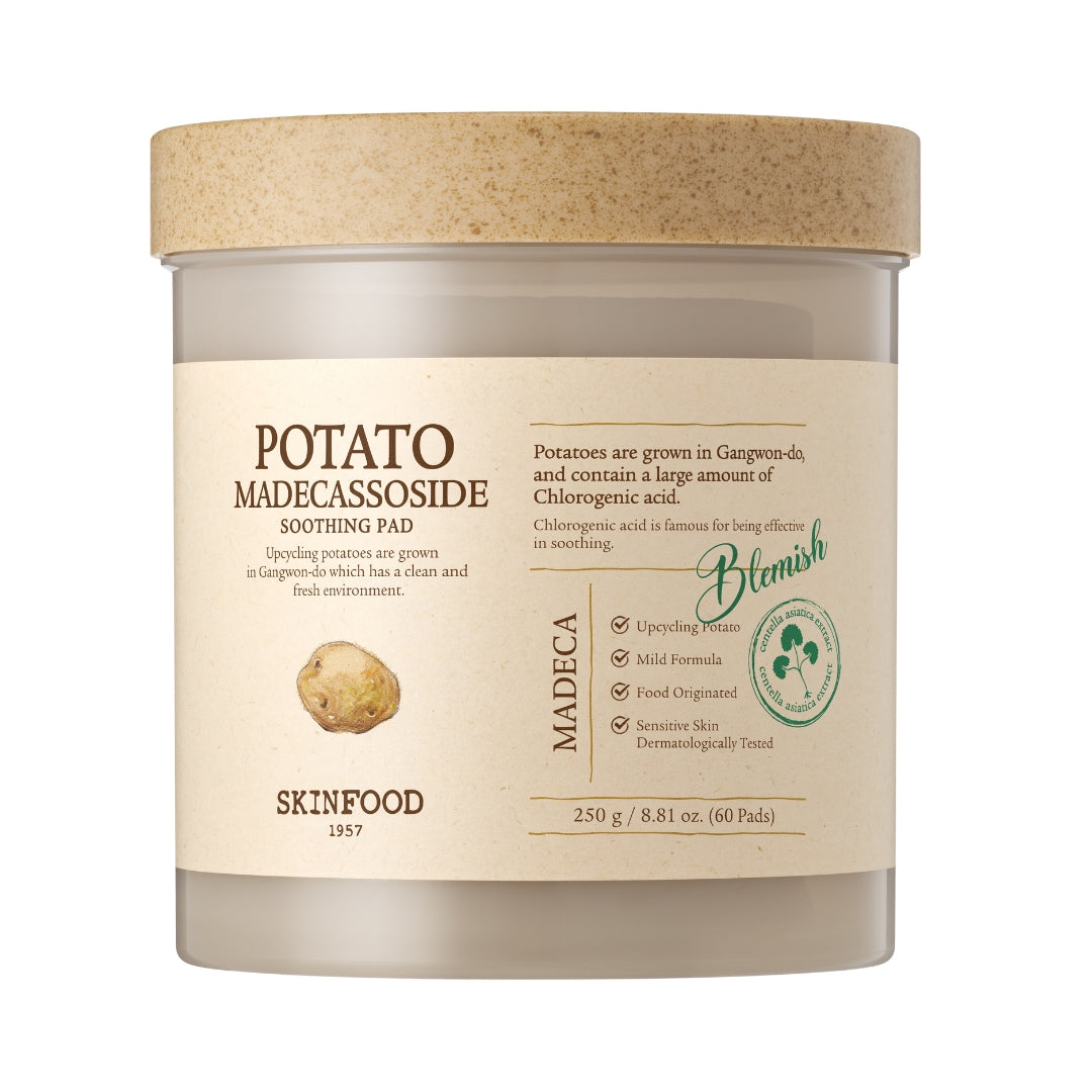 SKINFOOD - Potato Madecassoside Soothing Pad