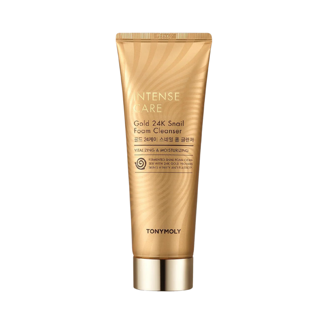TONYMOLY – Intense Care Gold 24K Snail Foam Cleanser