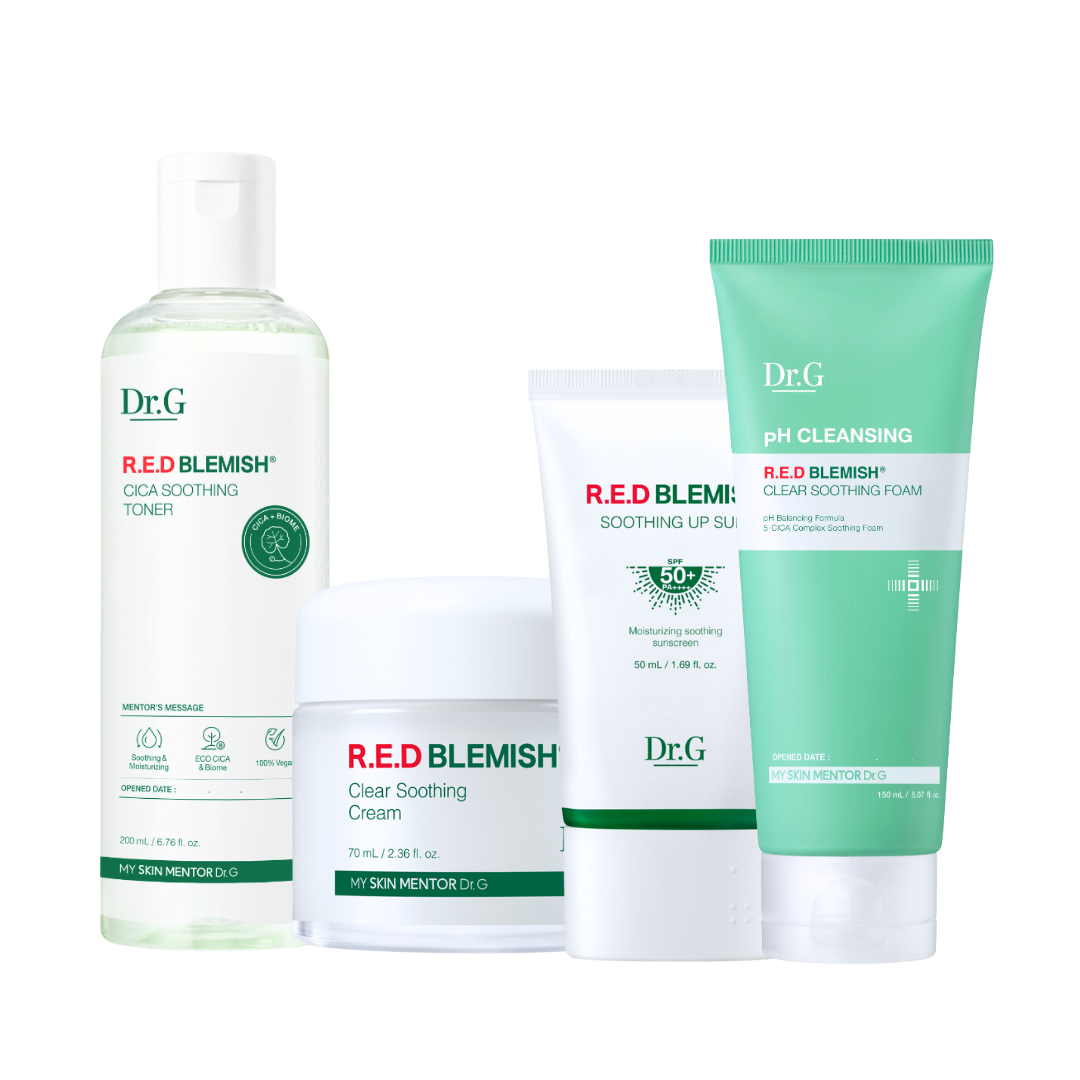 DR.G - Red Blemish Set with Sunscreen