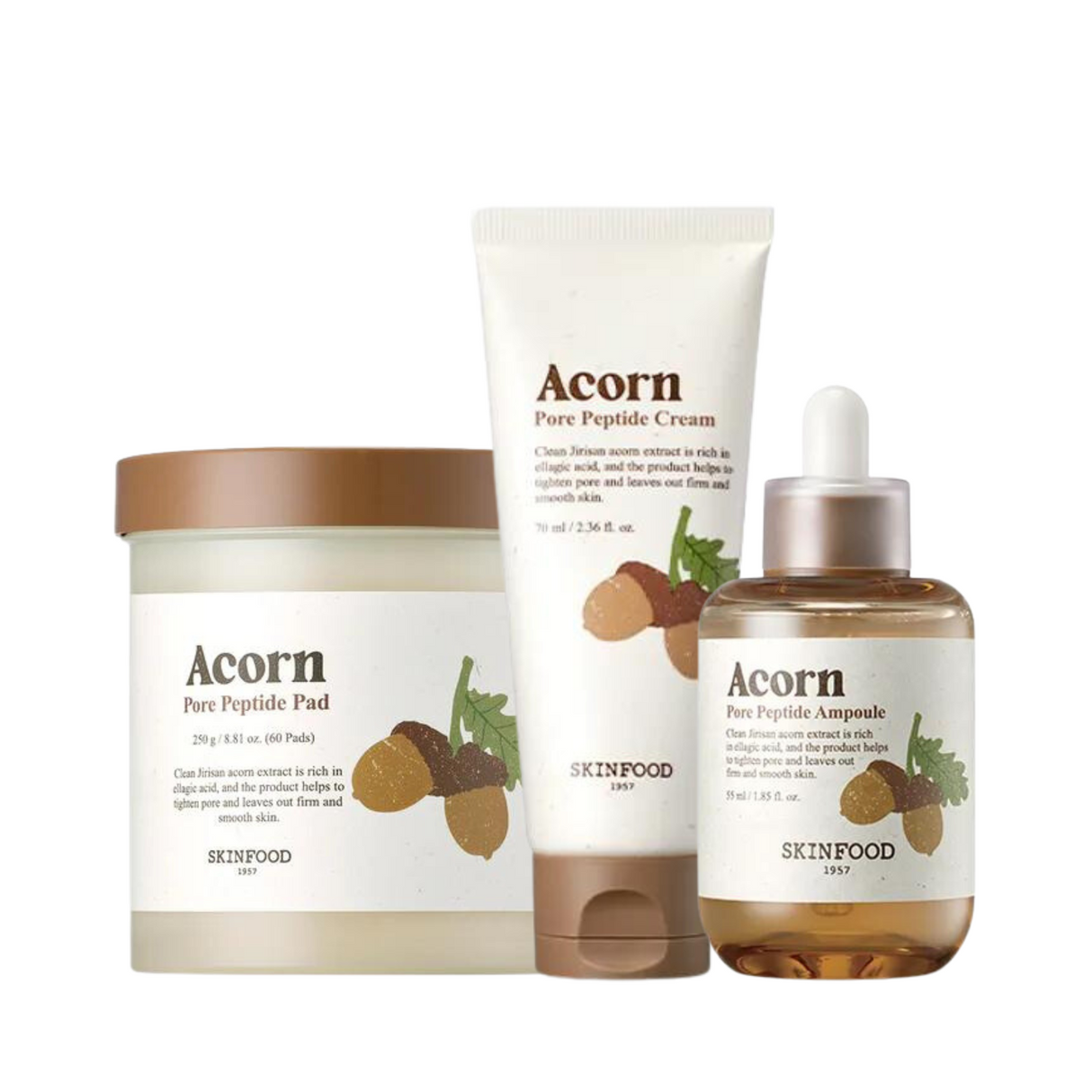 SKINFOOD - Acorn Pore Peptide Set