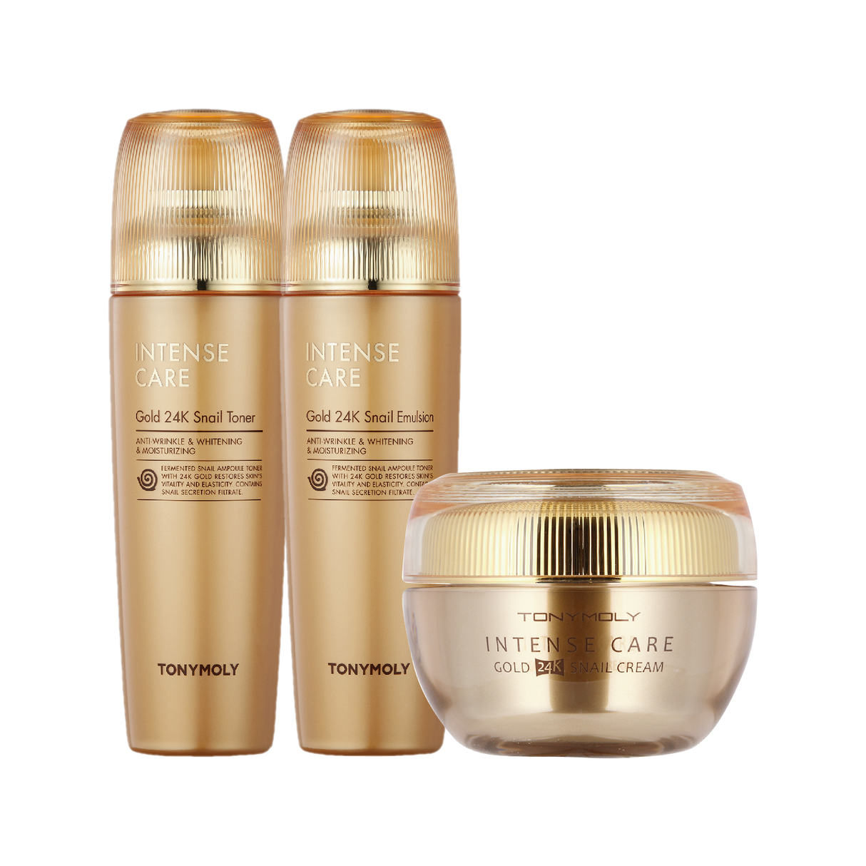 TONYMOLY - Intense Care Gold 24k Snail Set 3