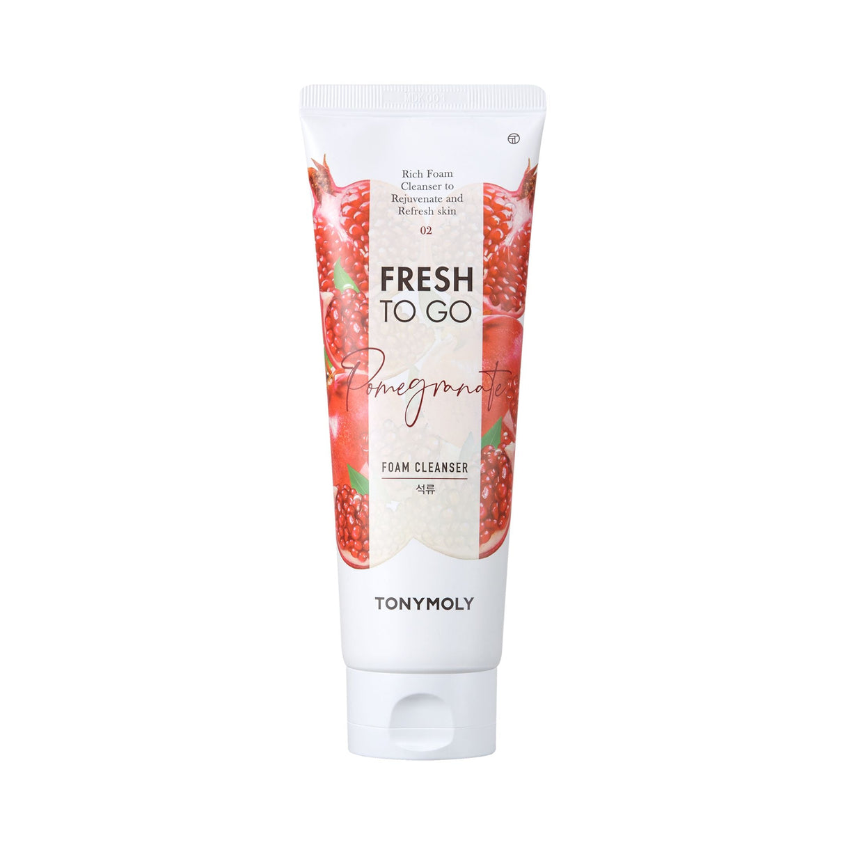 TONYMOLY - Fresh To Go Pomegranate Foam Cleanser