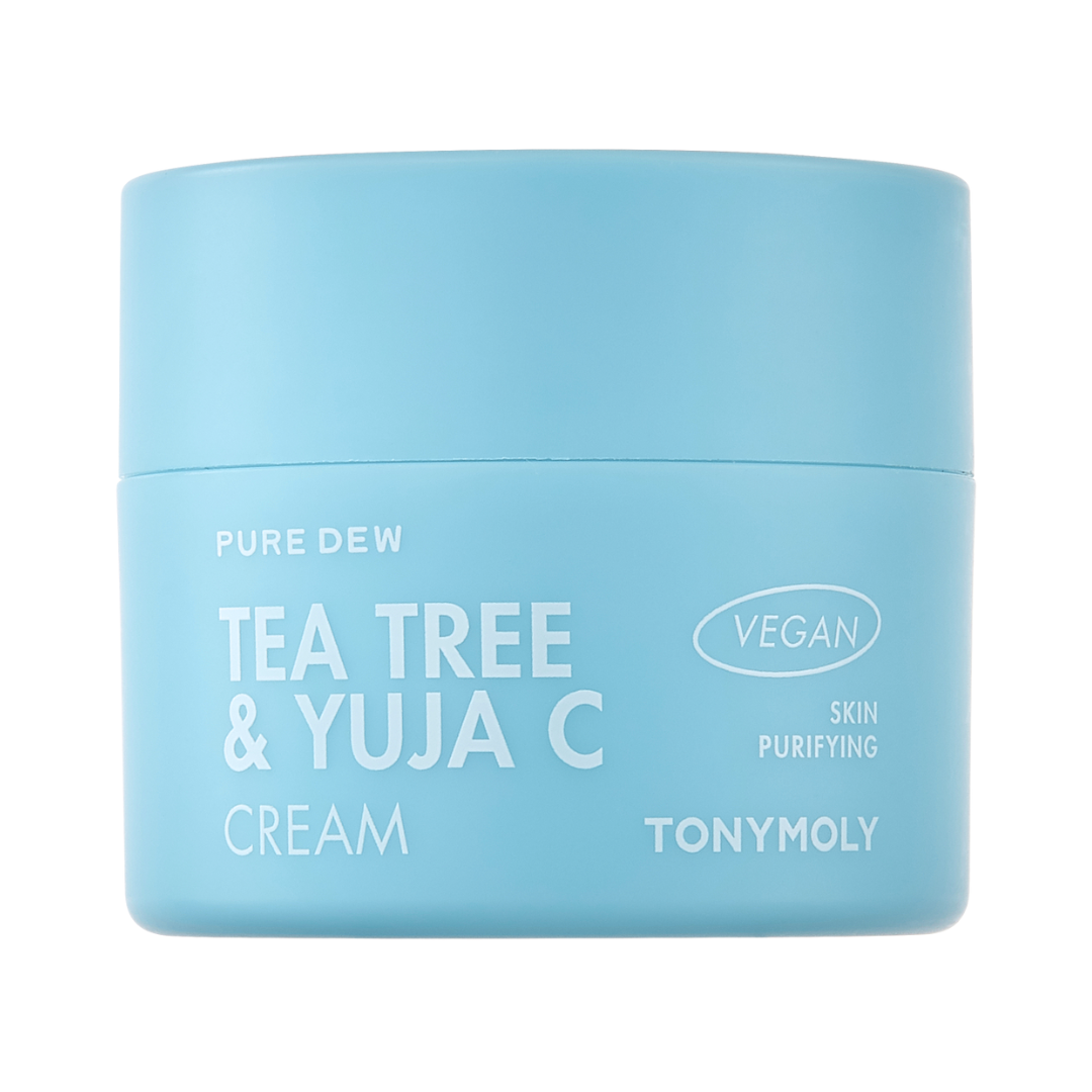 TONYMOLY - Pure Dew Teatree Yuja C Purifying Cream