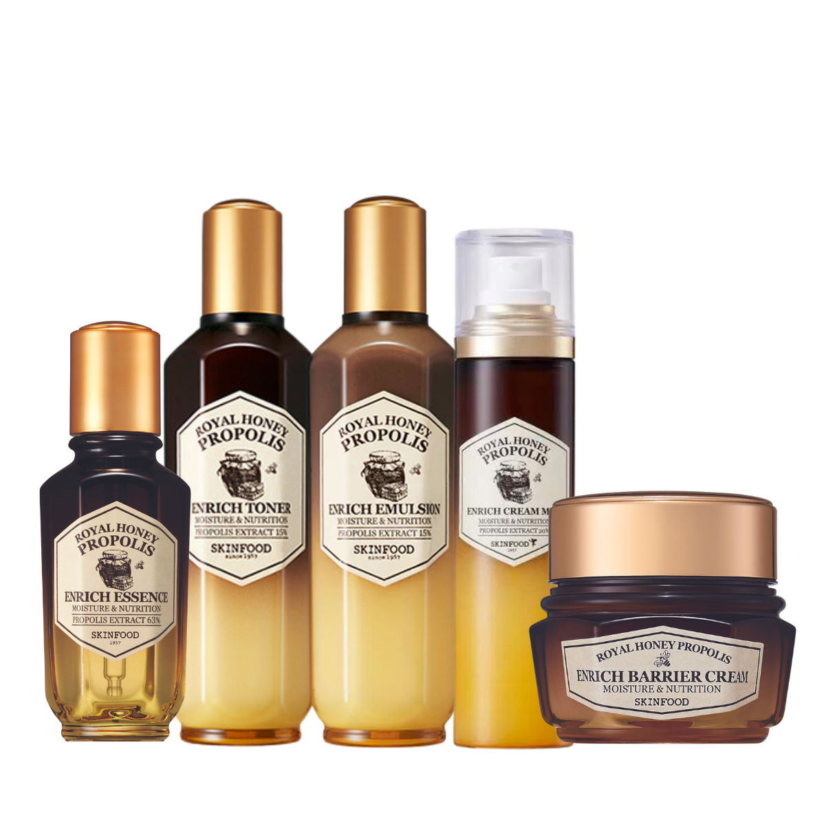 SKINFOOD - Royal Honey Enrich Full 5 Step Set