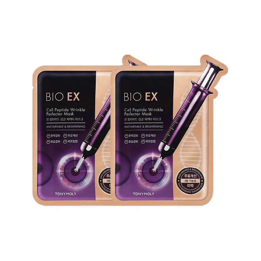 TONYMOLY - Bio Ex Cell Peptide Wrinkle Perfector Mask