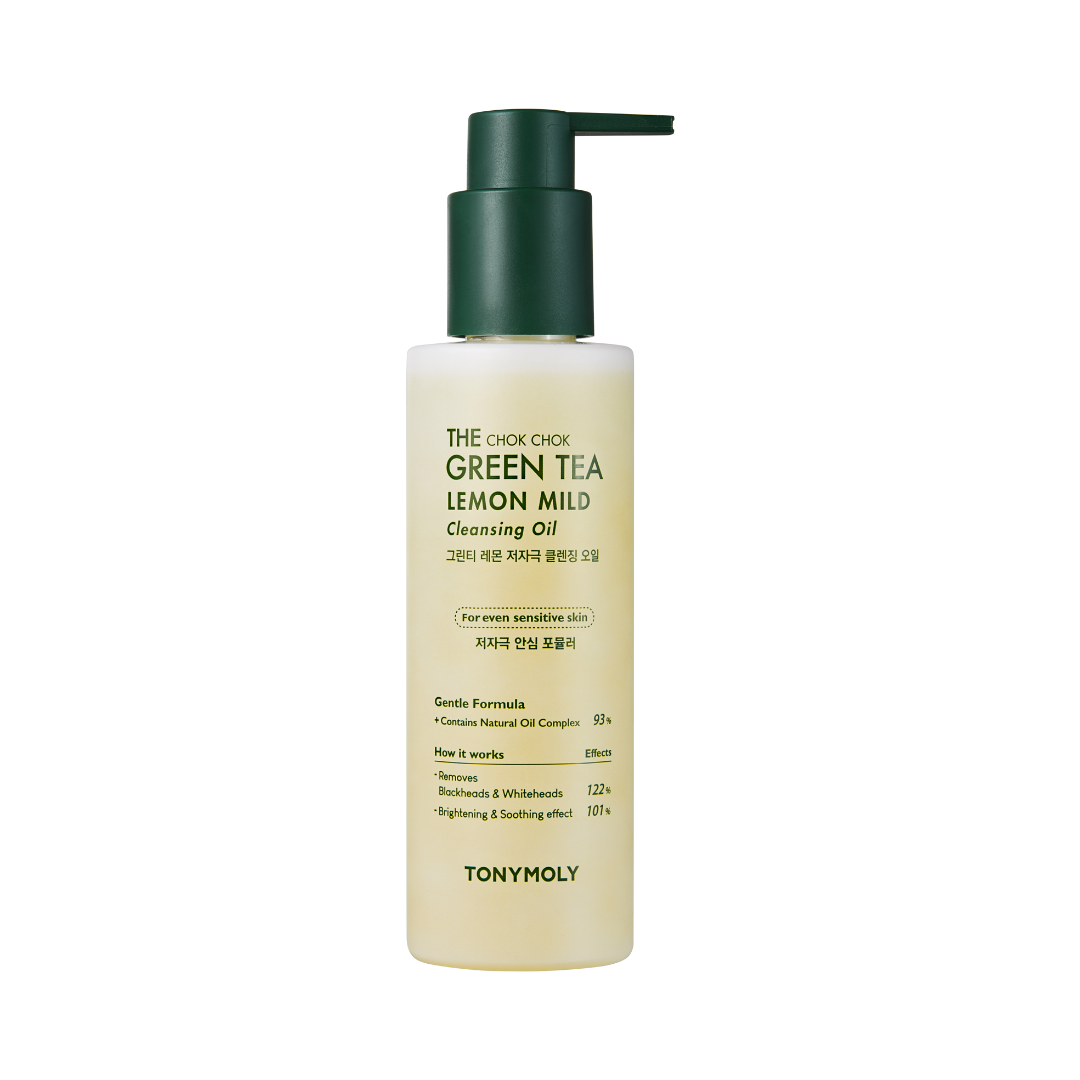 TONYMOLY – The Chok Chok Green Tea Lemon Cleansing Oil