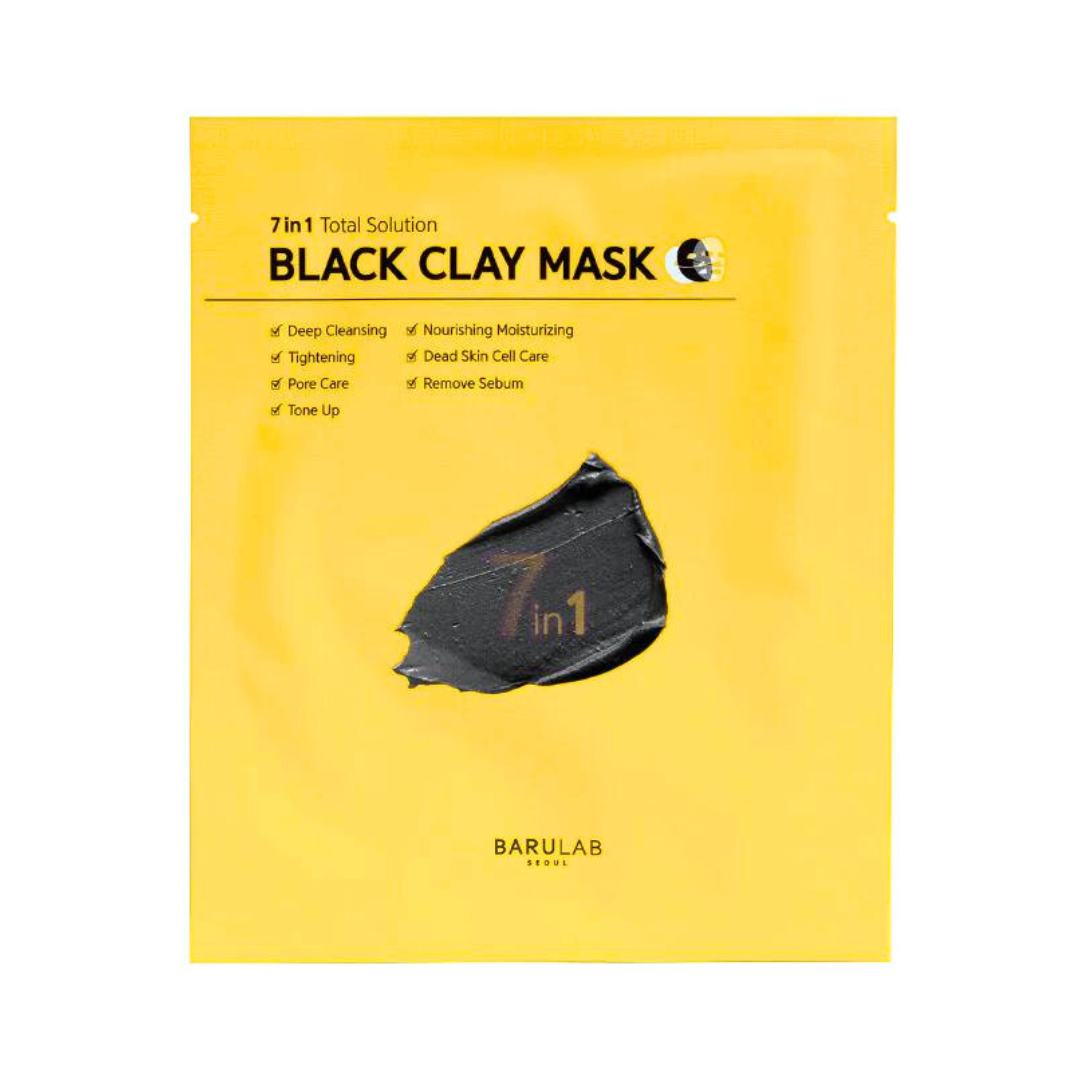 BARULAB - 7 in 1 Solution Black Clay Mask - 1 Each