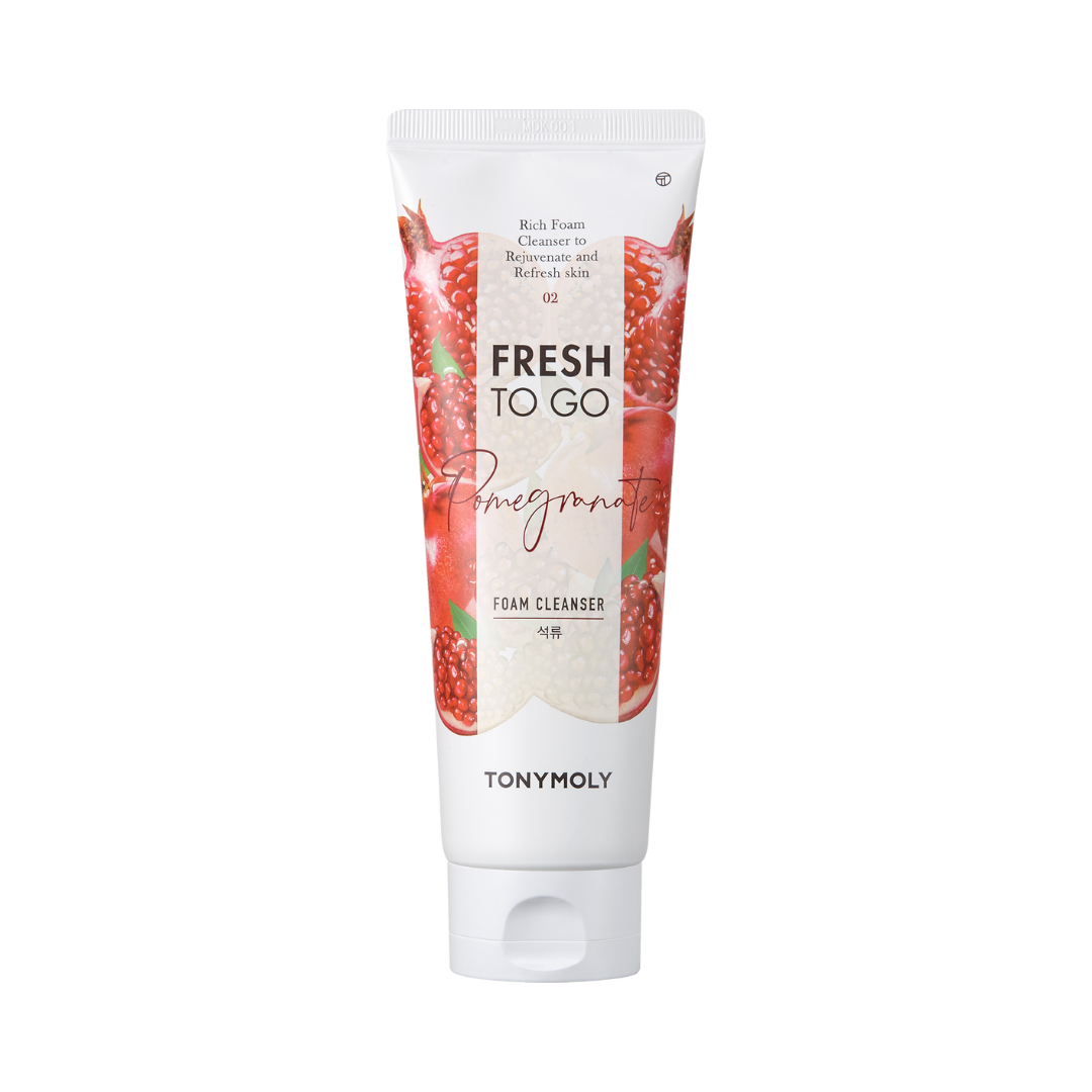 TONYMOLY - Fresh To Go Pomegranate Foam Cleanser