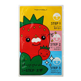 TONYMOLY - Runaway Strawberry Seeds 3-step Nose Pack