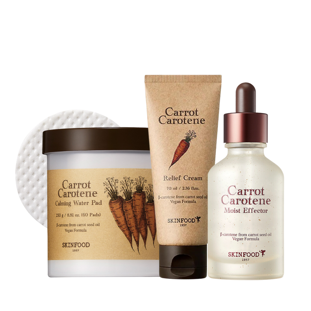 SKINFOOD - Carrot Carrotene 3 Step Set