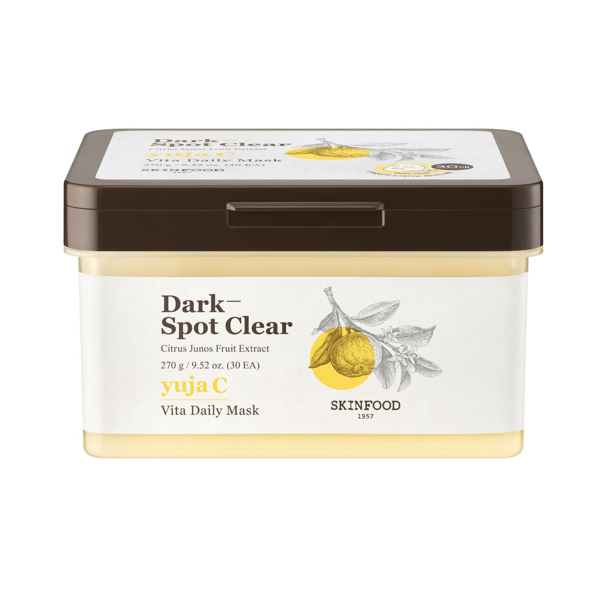 SKINFOOD - Yuja C Dark Spot Vita Daily Mask (30sheets)