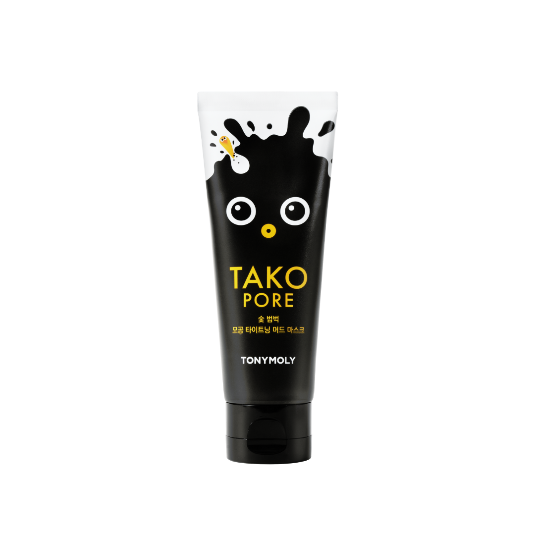 TONYMOLY - Tako Pore Tightening Charcoal Mud Mask