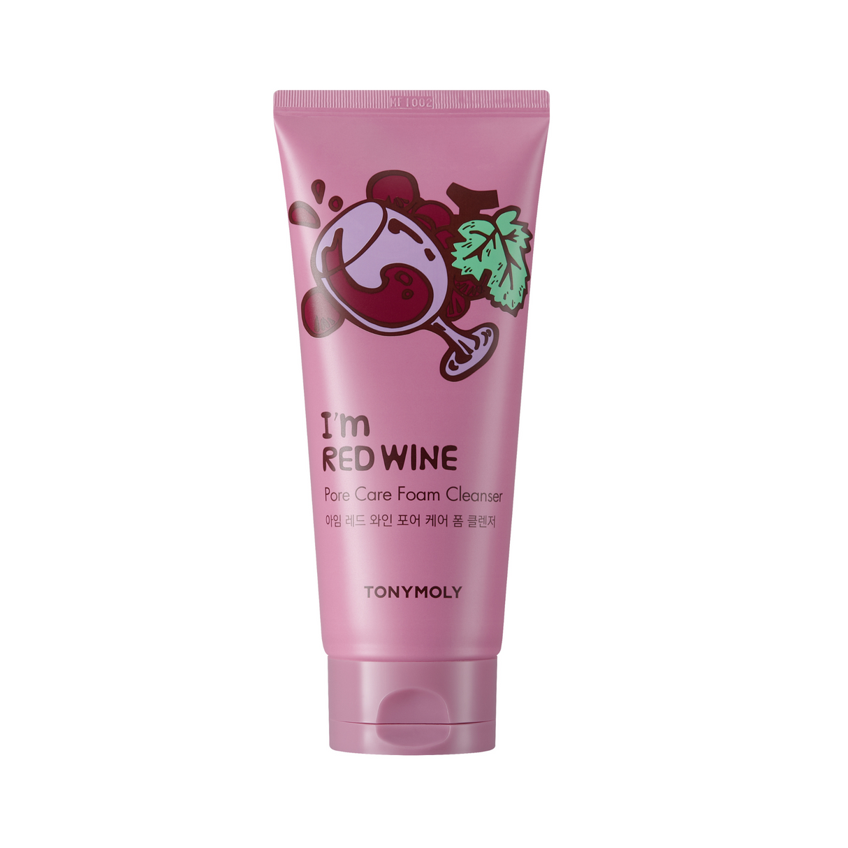 TONYMOLY - I'm Red Wine Pore Foam Cleanser 180ml