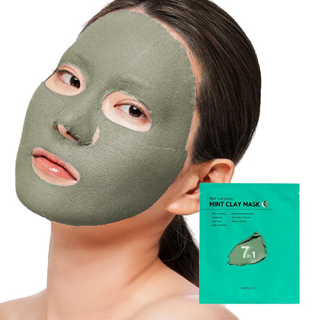 BARULAB - 7 in 1 Solution Mint Clay Mask Sheet 1 Each