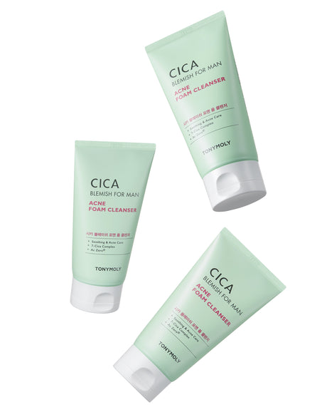 TONYMOLY - CICA Blemish For Man Acne Foam Cleanser