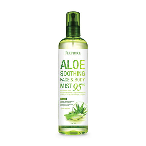 DEOPROCE - Aloe Soothing Face & Body Mist 95%